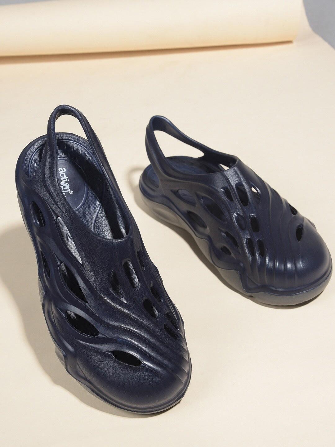 Buy Action Plus Men Self Design Rubber Clogs - Flip Flops for Men ...