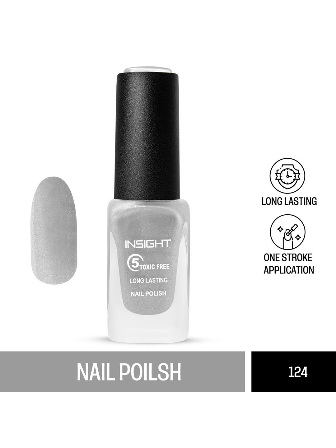 Buy Insight Cosmetics 5 Toxic Free Long Lasting & Chip Resistant Nail Polish 9ml Shade 124 - - Personal Care for Women