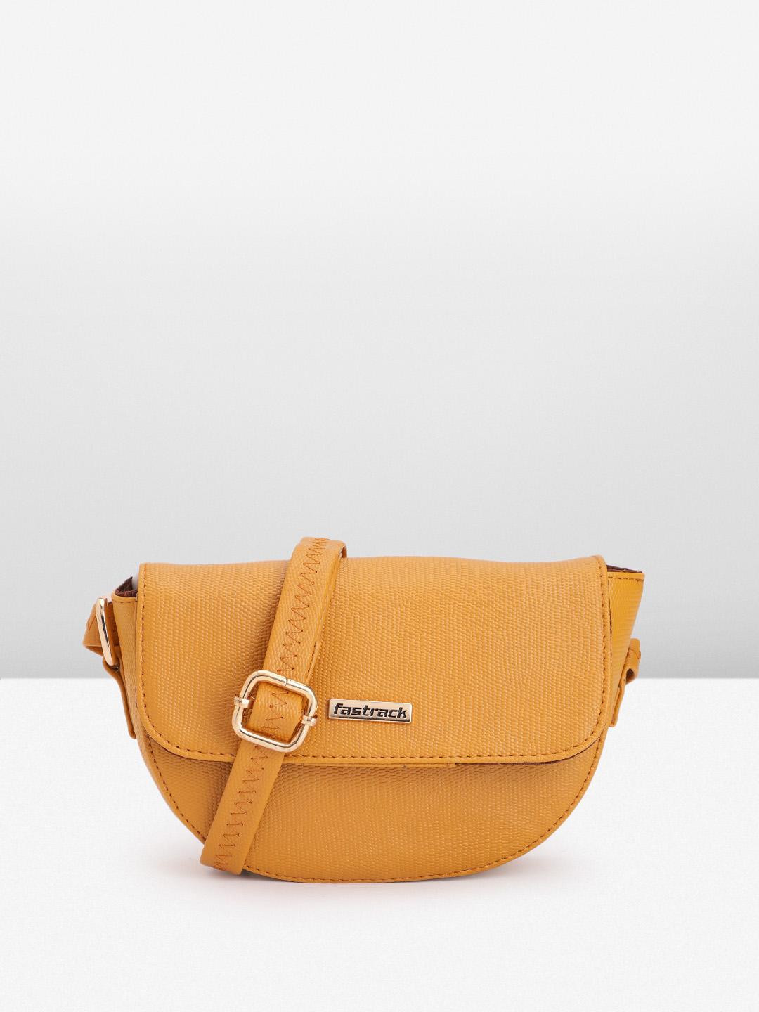 Fastrack Textured PU Half Moon Sling Bag Rs. 359 - Myntra