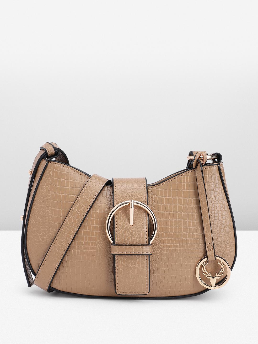 Buy Allen Solly Animal Textured Structured Sling Bag - - Accessories for Women