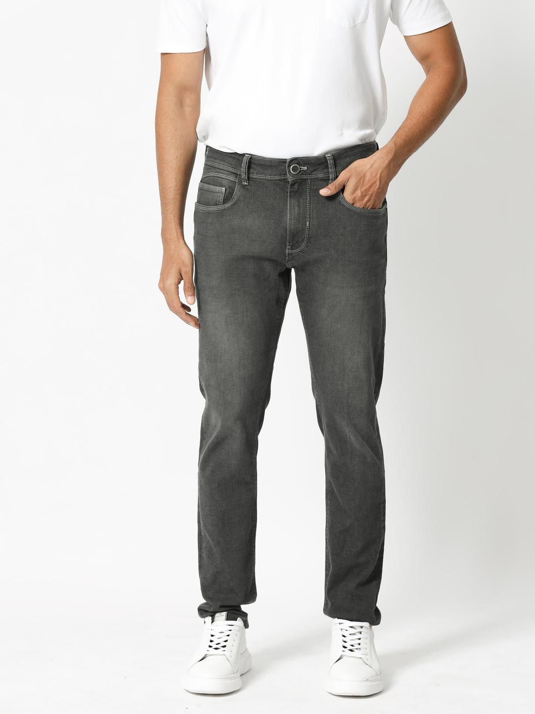 RARE RABBIT Men Celebi Slim Fit Cotton Jeans