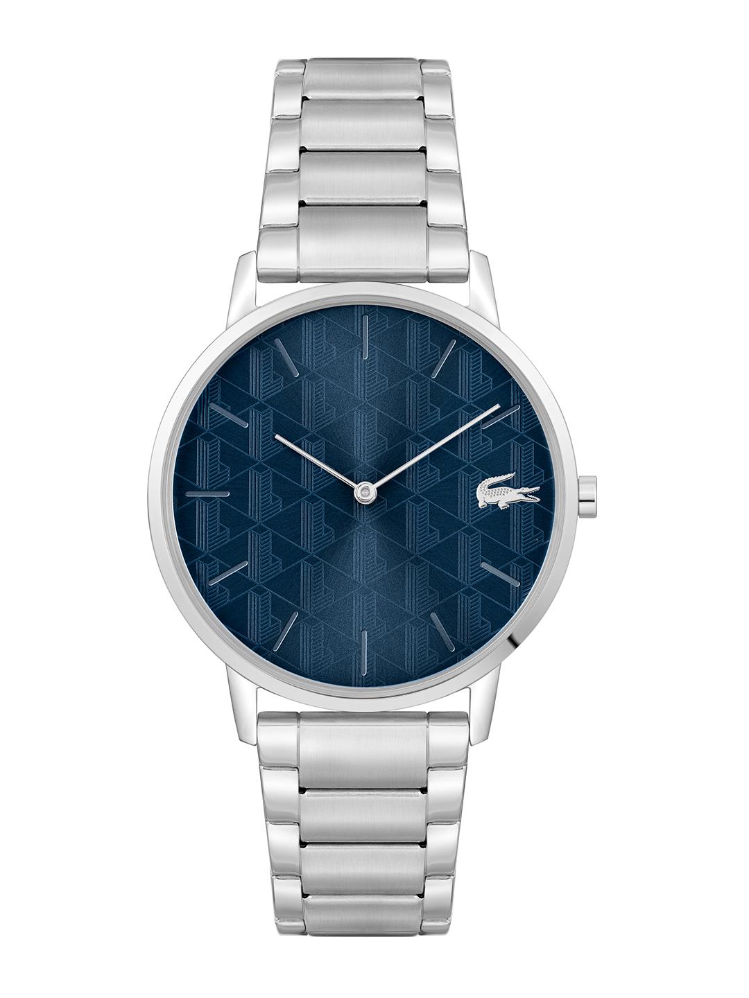 Buy Lacoste Men Crocorigin Stainless Steel Bracelet Style Analogue ...