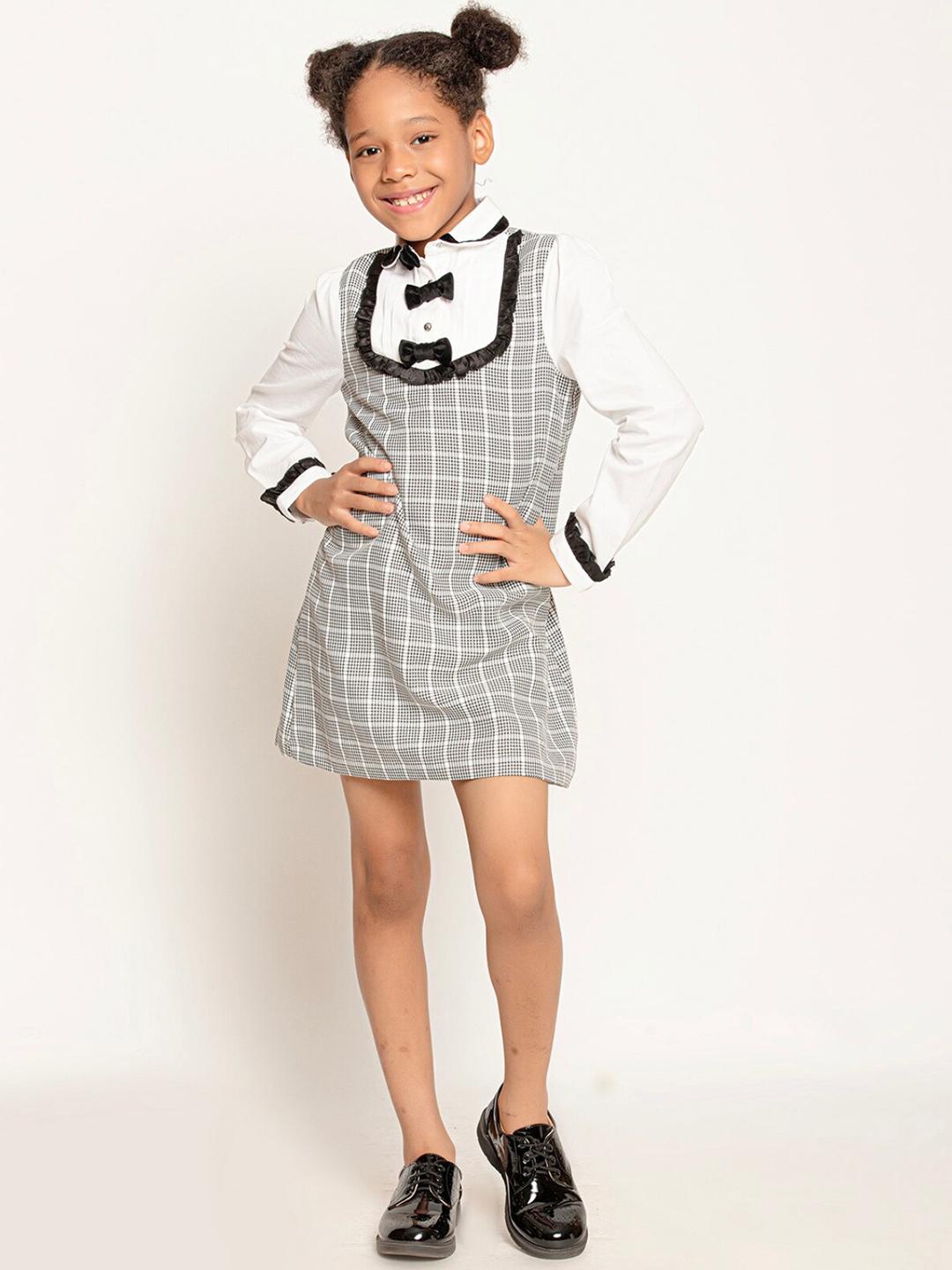Women's Red Shirt Collar A-Line Dress