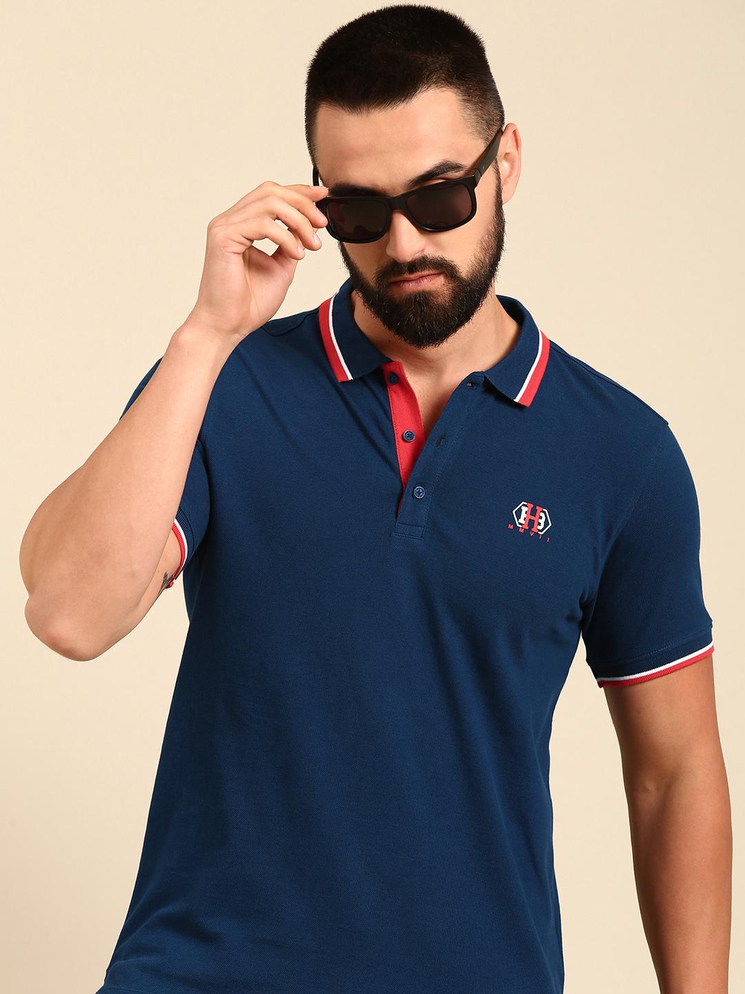 Being Human Polo Collar Pure Cotton T-shirt main image 1