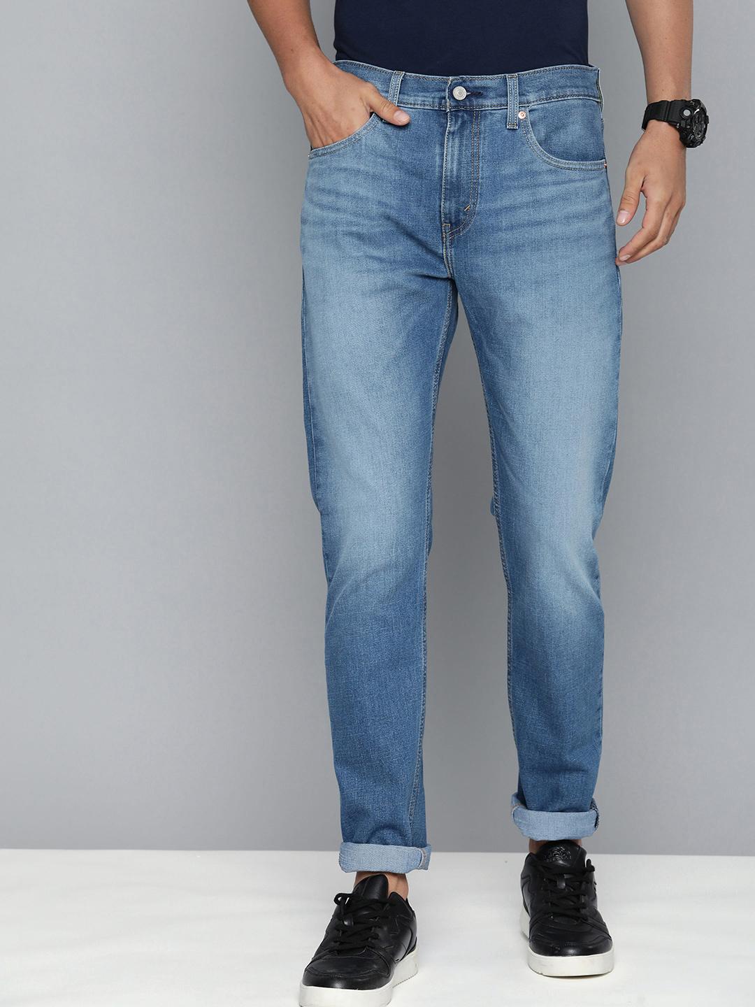 Levis Men 512  Light Fade Stretchable Tapered Fit Jeans