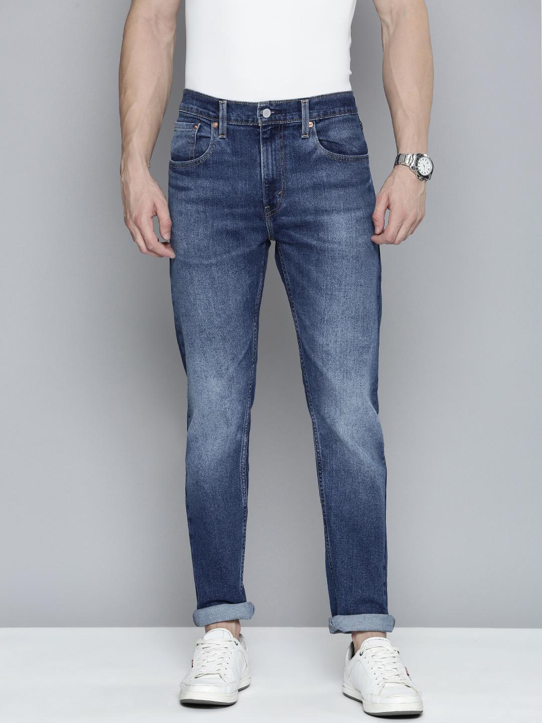 Levis Men 512  Heavy Fade Stretchable Tapered Fit Jeans