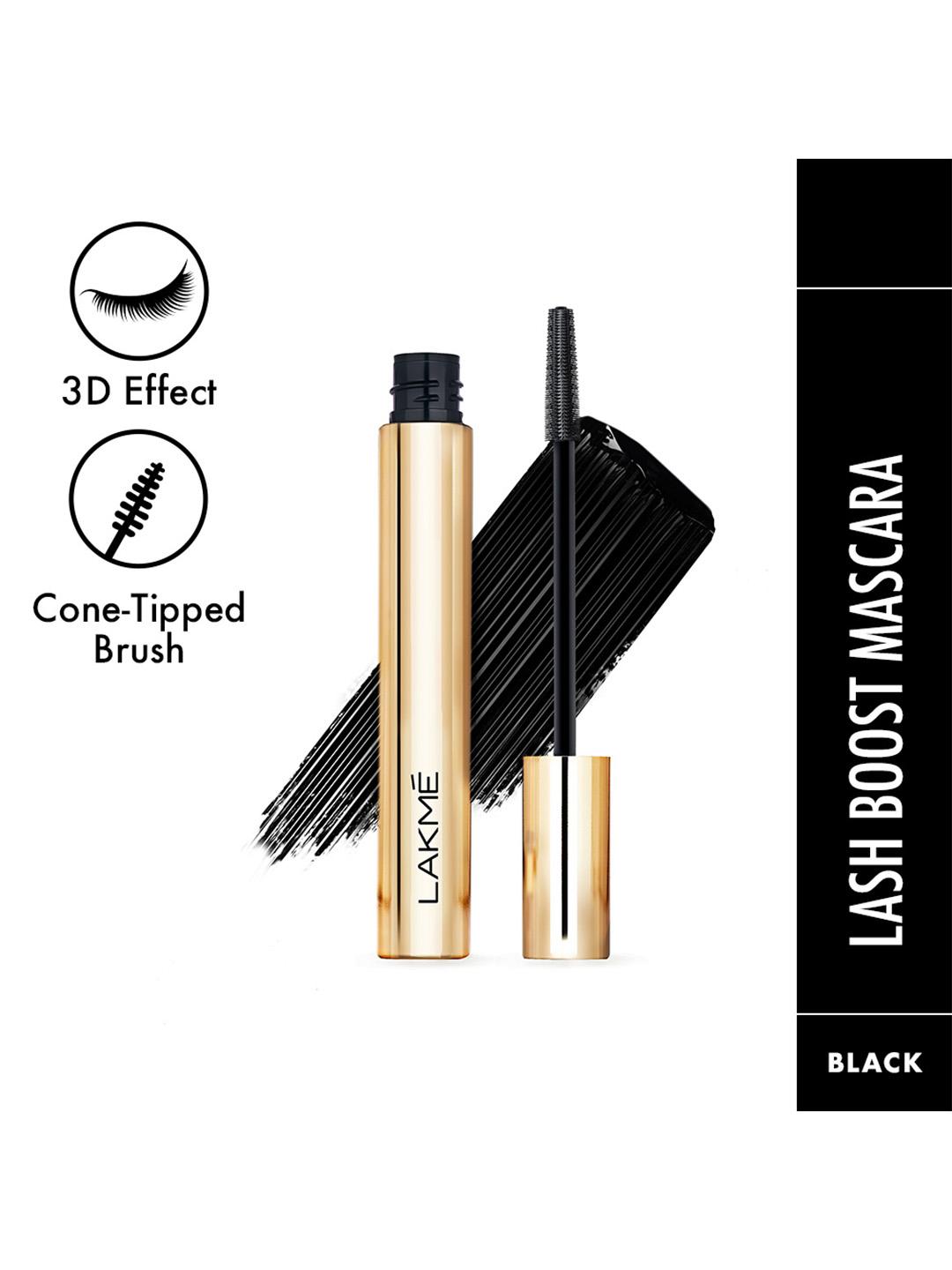 Buy Lakme Lash Boost Extreme Mascara With Cone Tipped Brush For Instant Lash Lift 10ml Black - - Personal Care for Women
