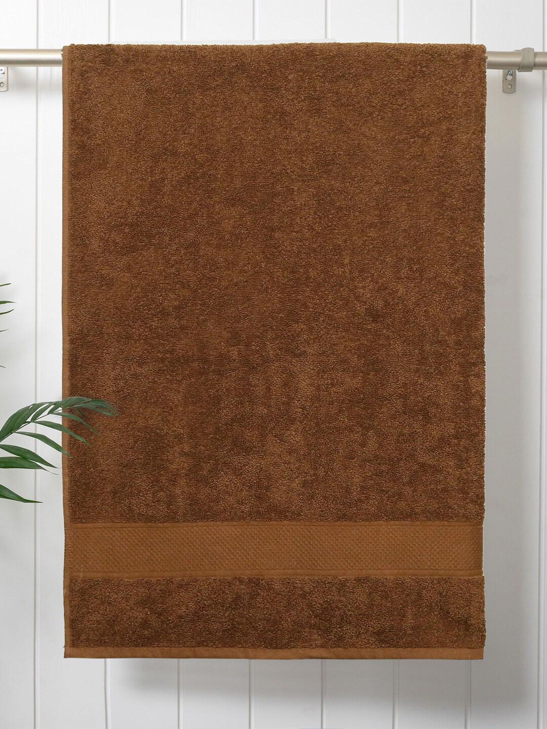 Buy MYTRIDENT Coconut Shell Pure Cotton 500GSM Super Soft Adult Regular Bath Towel 28x55In - - Home for Unisex