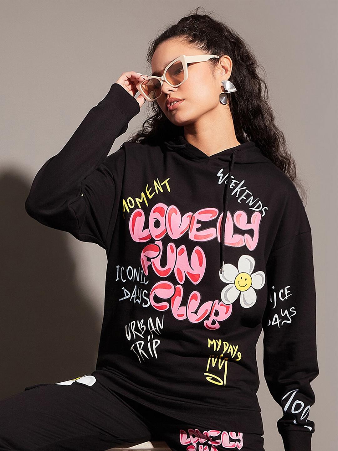 SASSAFRAS BASICS Fleece Oversized Sweatshirt With Joggers main image 1