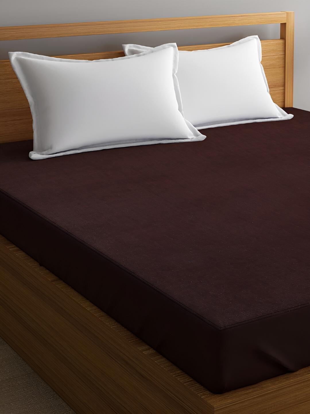 Buy GADDA CO Coffee Single Bed Soft & Waterproof Mattress Protector - - Home for Unisex