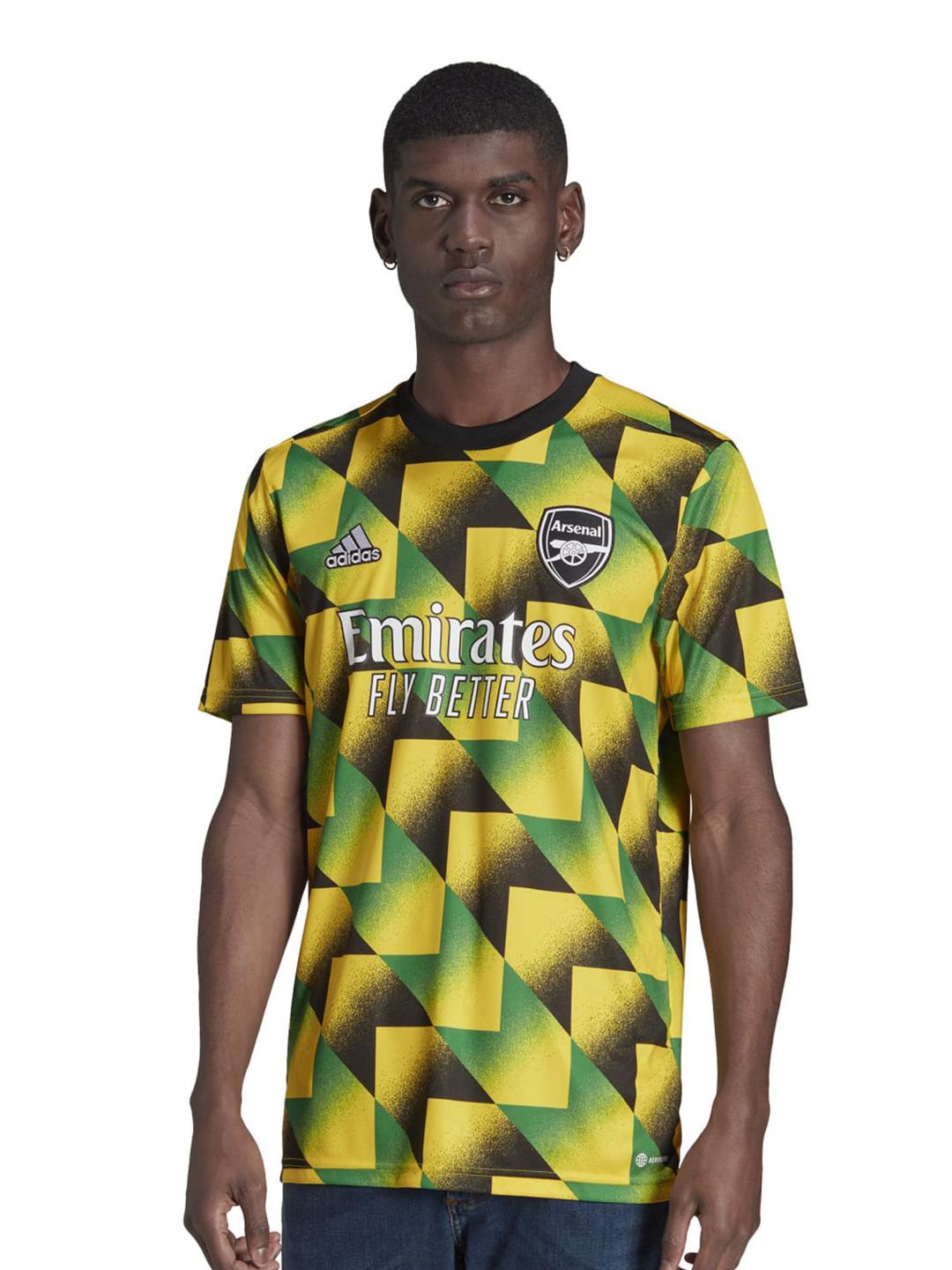 Preshi Buy ADIDAS AFC 22 PRESHI Printed Crew Neck Football T Shirt - Tshirts ...