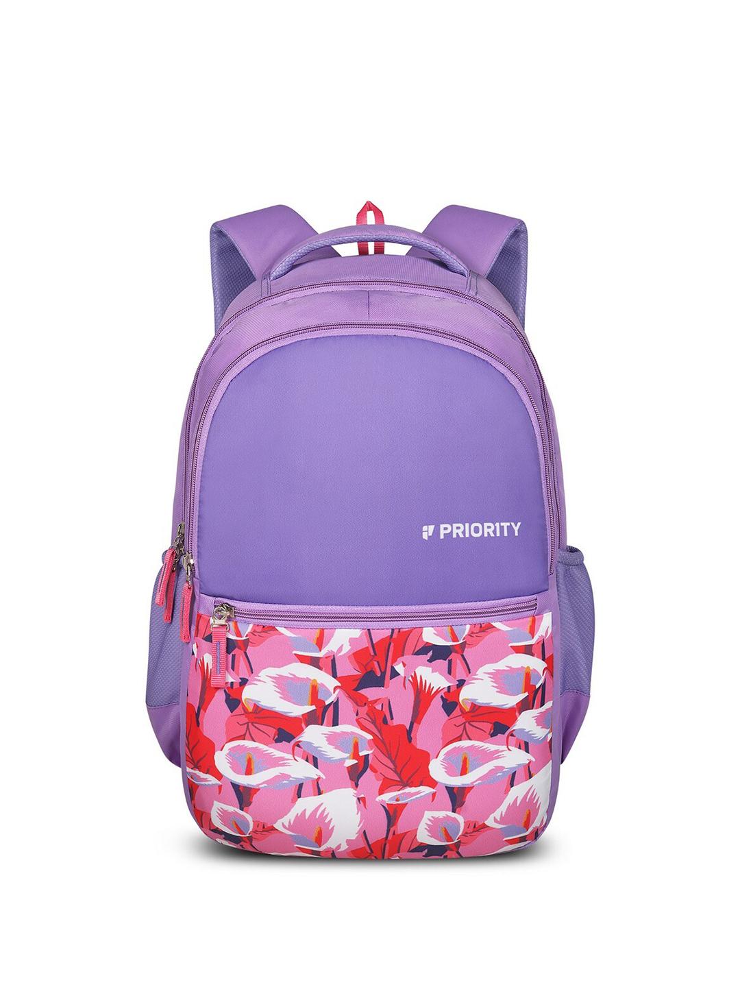 Priority Backpack Buy Priority Unisex Floral Printed Backpack - Backpacks for Unisex ...