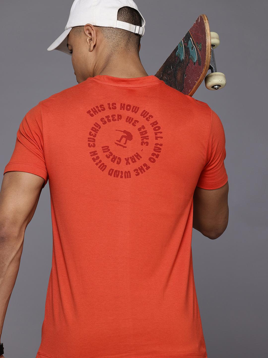 Buy HRX By Hrithik Roshan Printed Lifestyle T Shirt - Tshirts for Men ...