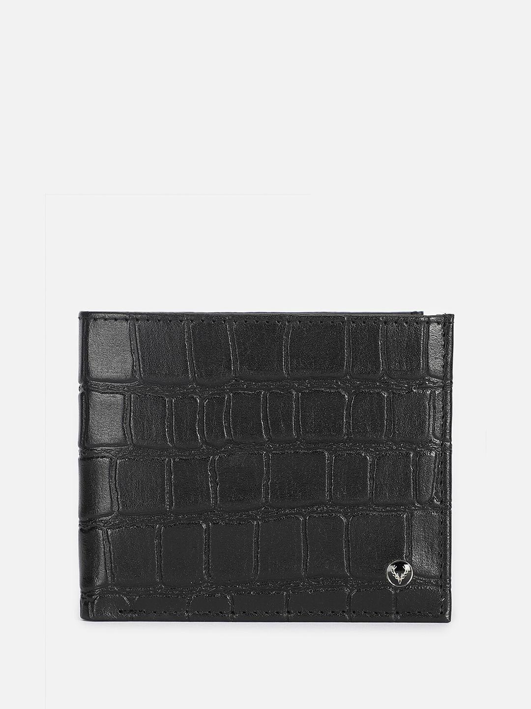 Buy Allen Solly Textured Leather Two Fold Wallet - - Accessories for Men
