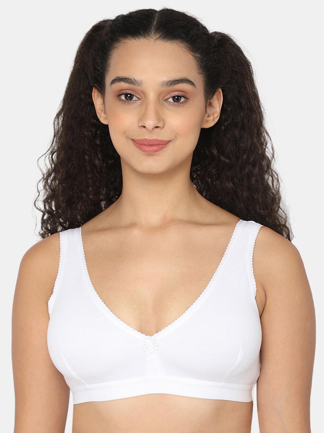 Buy Intimacy LINGERIE Solid Cotton Beginners Bra Full Coverage - - Apparel for Women