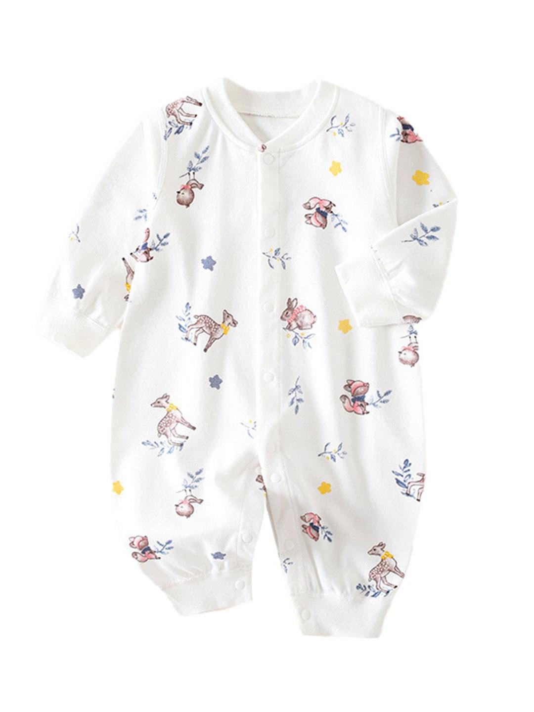 Buy StyleCast Infant Boys Conversational Printed Cotton Rompers - - Apparel for Boys