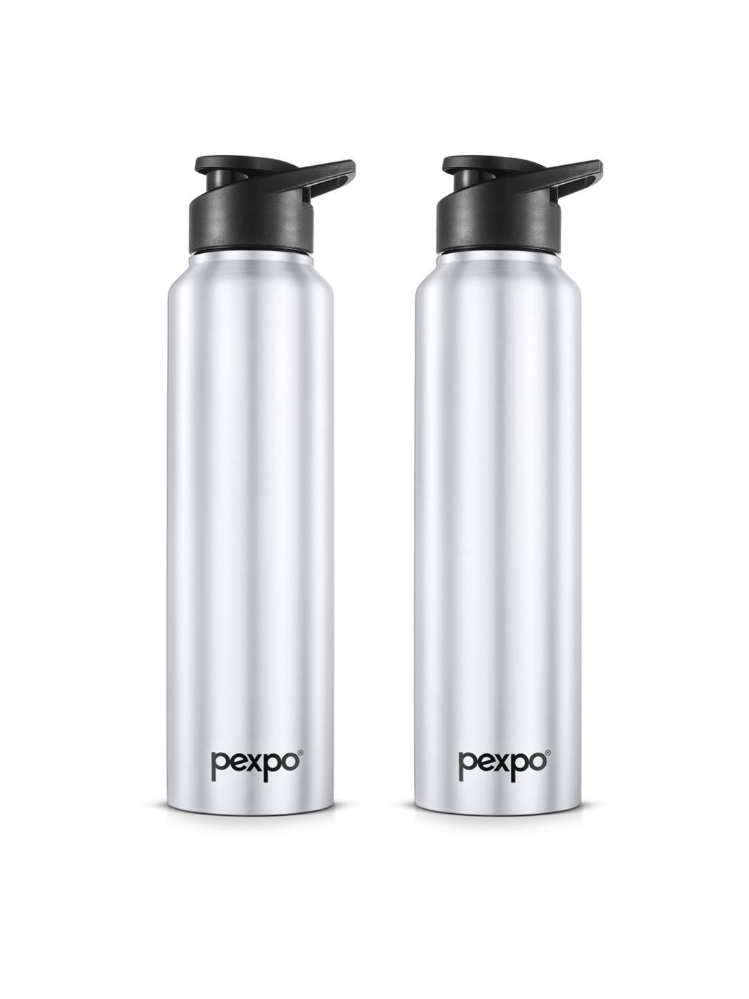 Buy Pexpo CHROMO 2pc Sports & Hiking Stainless Steel 950ml Single Wall