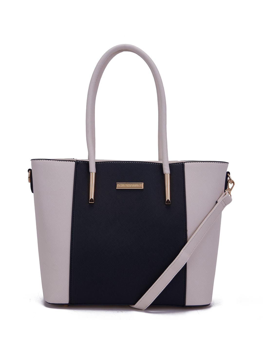 Buy GIORDANO Colourblocked Oversized Structured Shoulder Bag -  - Accessories for Women