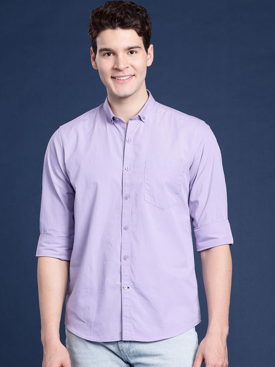 Mast & Harbour Men Standard Solid Casual Shirt