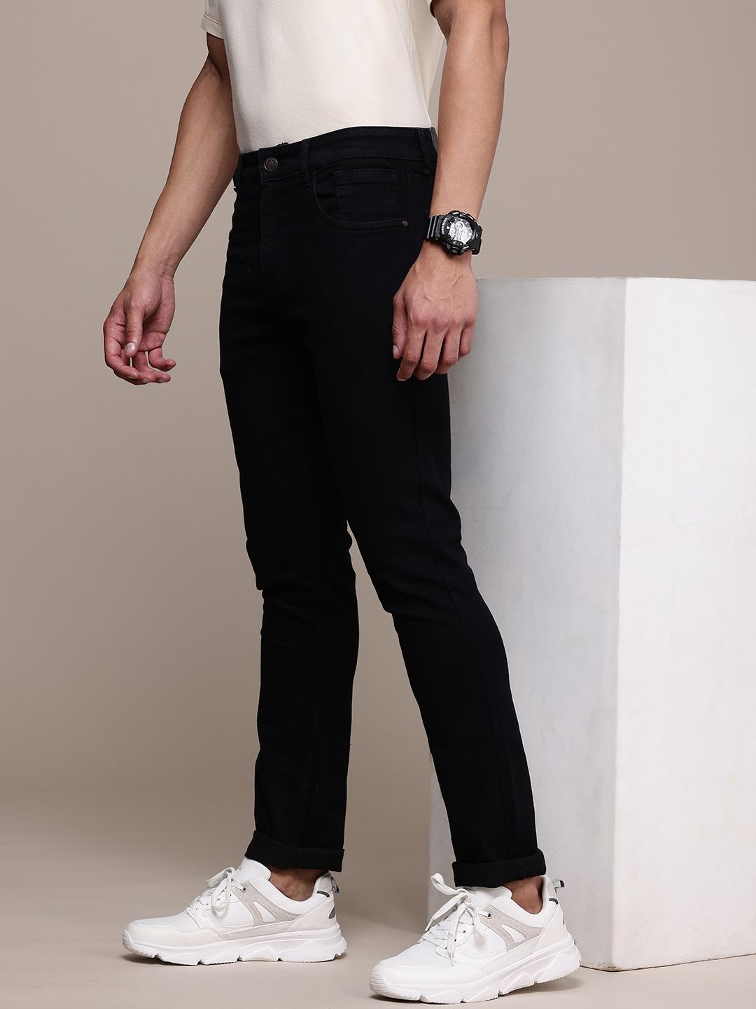 WROGN Men Slim Fit Stretchable Jeans