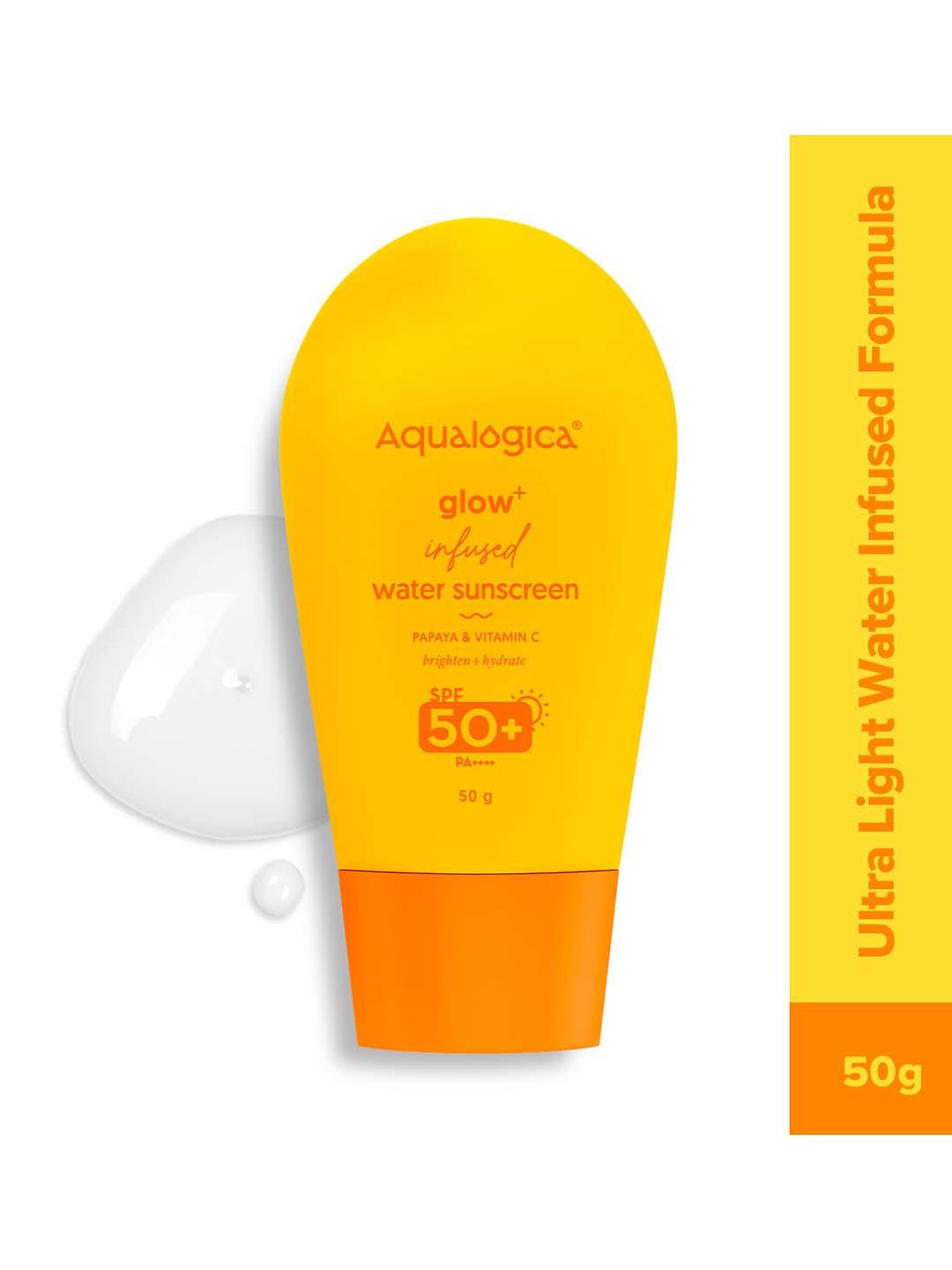 Buy Aqualogica Glow+ Infused Water Sunscreen SPF 50+ PA++++    50g -  - Personal Care for Unisex