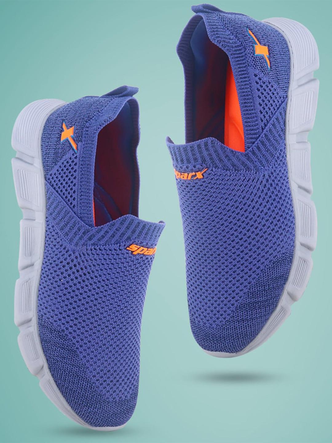 Buy Sparx Men Textured Slip On Walking Shoes -  - Footwear for Men