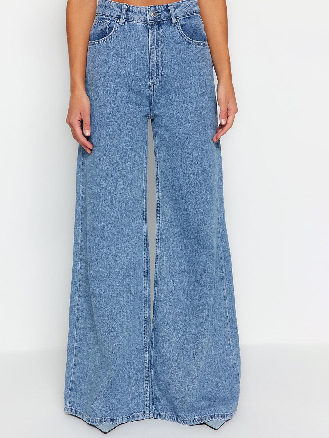 Trendyol Women Mid-Rise Clean Look Light Fade Cotton Jean