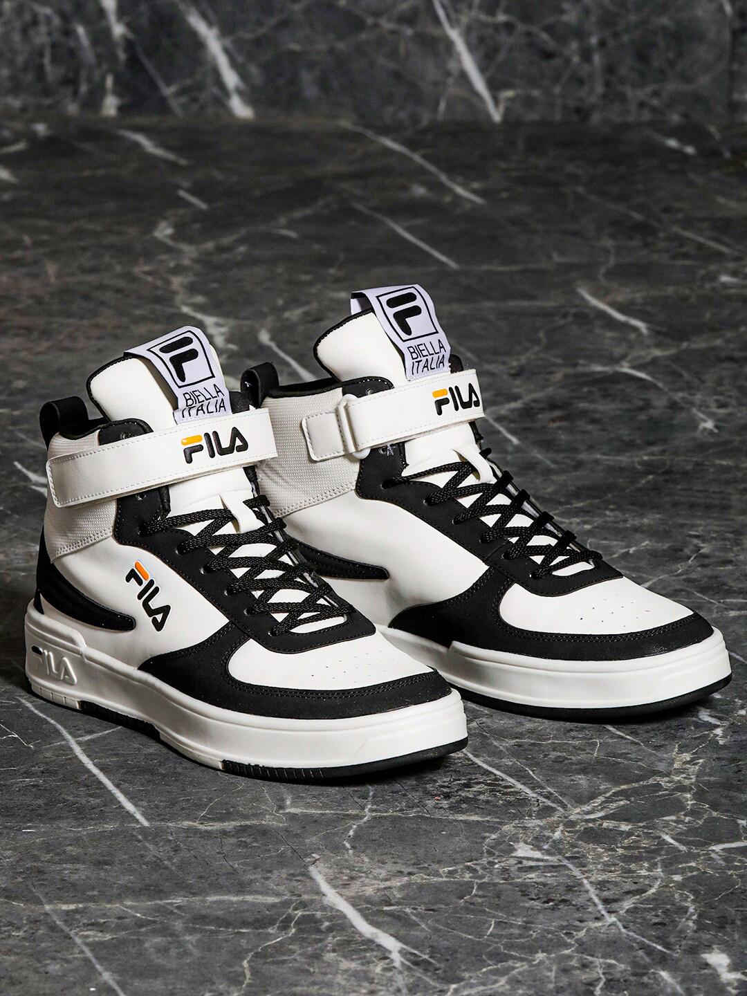 Buy FILA Men AZARO Lifestyle Walking Velcro Detail Mid Top Shoes -  - Footwear for Men