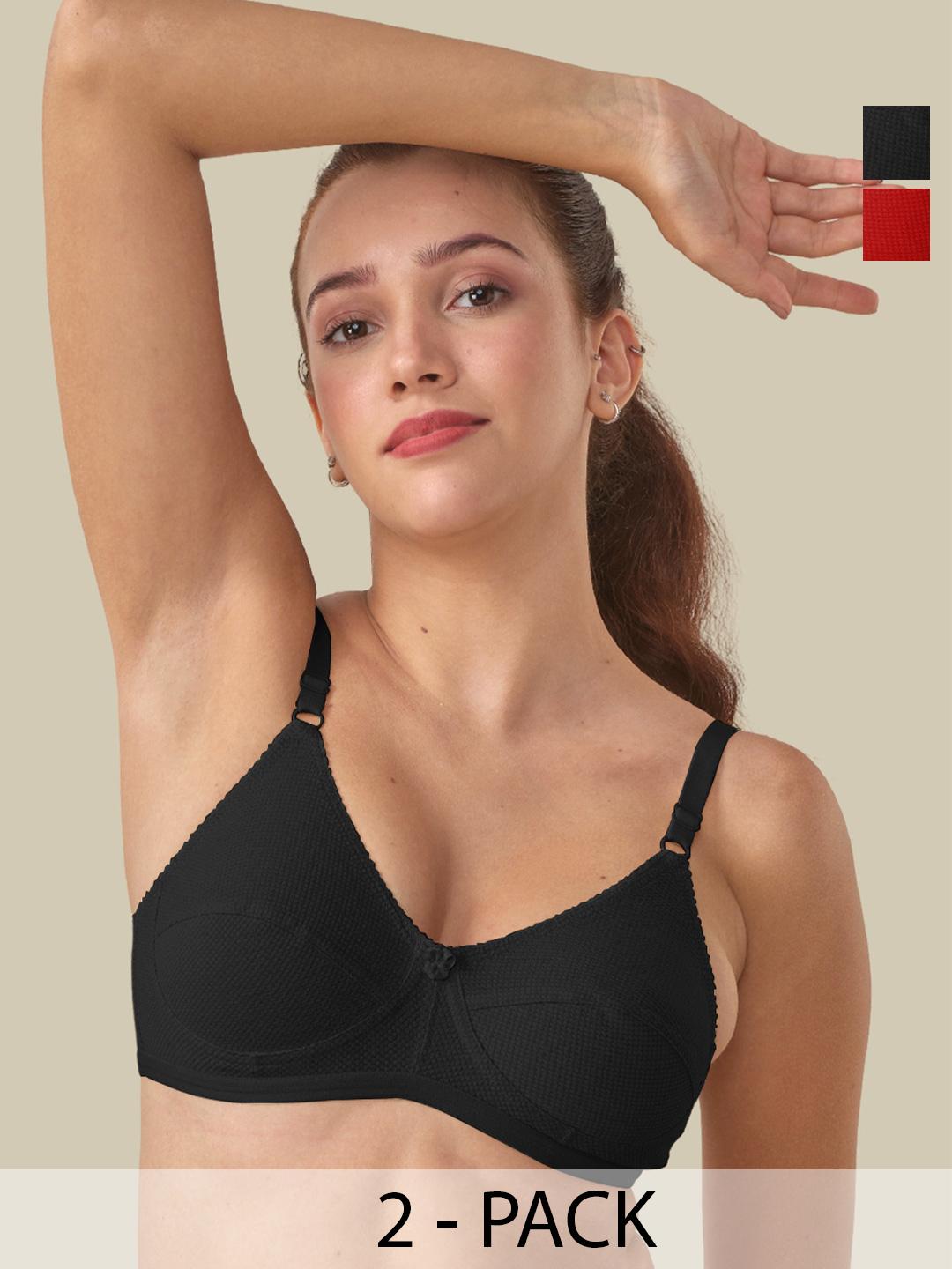 Buy LUX VENUS Pack Of 2 Full Coverage Cotton Bra -  - Apparel for Women