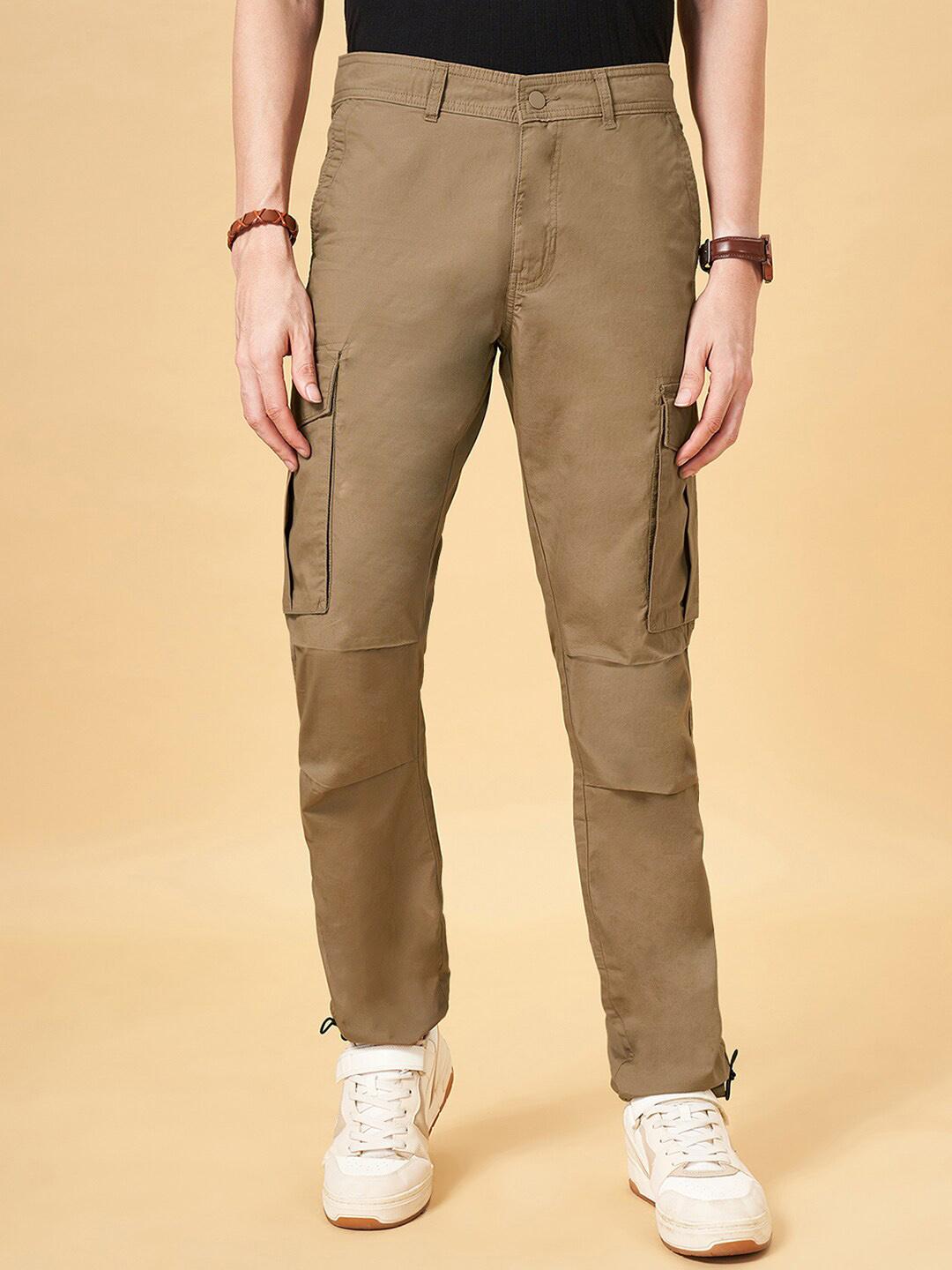 Urban Ranger Buy Urban Ranger By Pantaloons Men Mid Rise Cotton Cargos Trouser ...