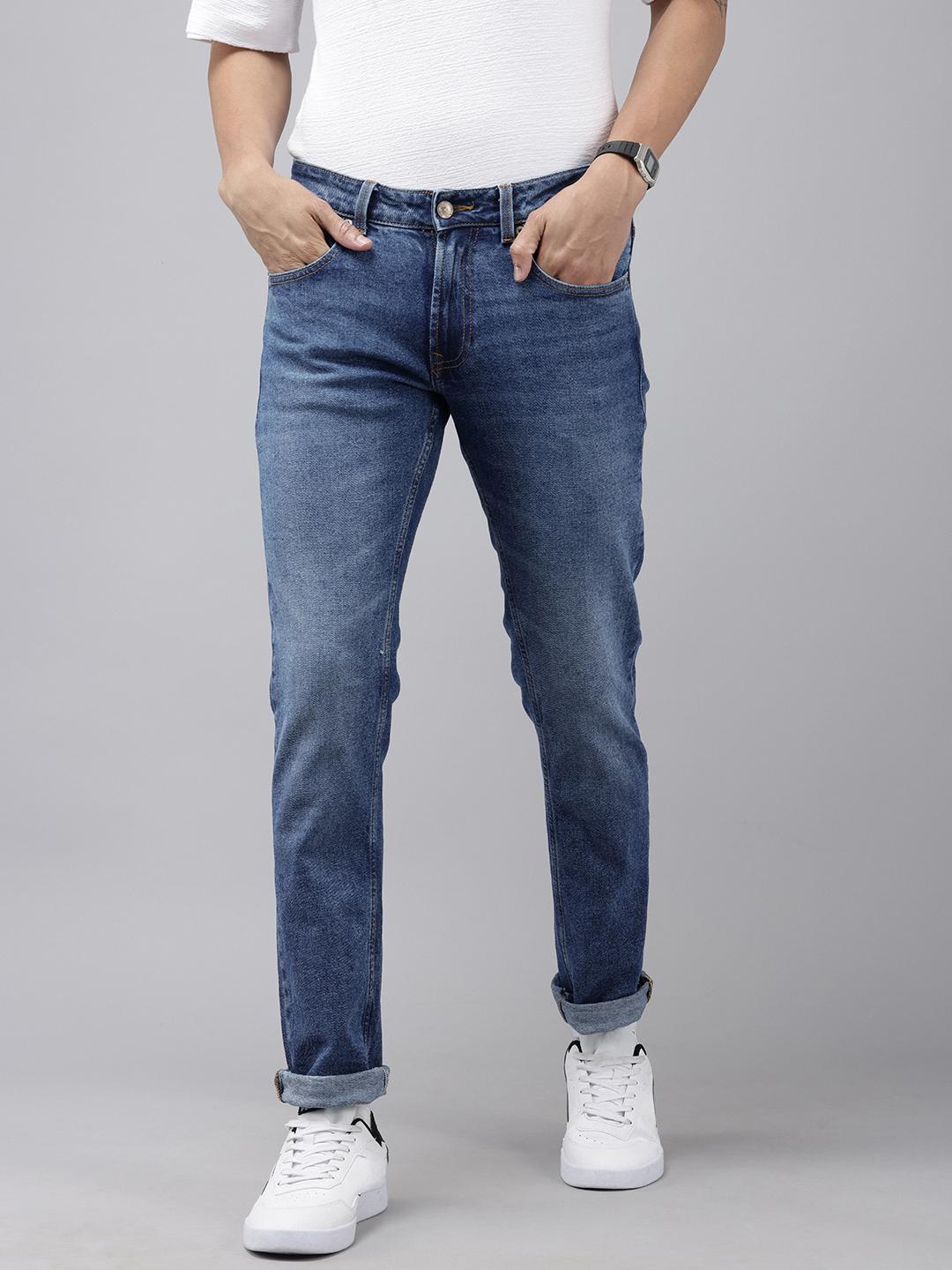 SPYKAR Men Rover Fit Heavy Fade Regular Fit Stretchable Jeans