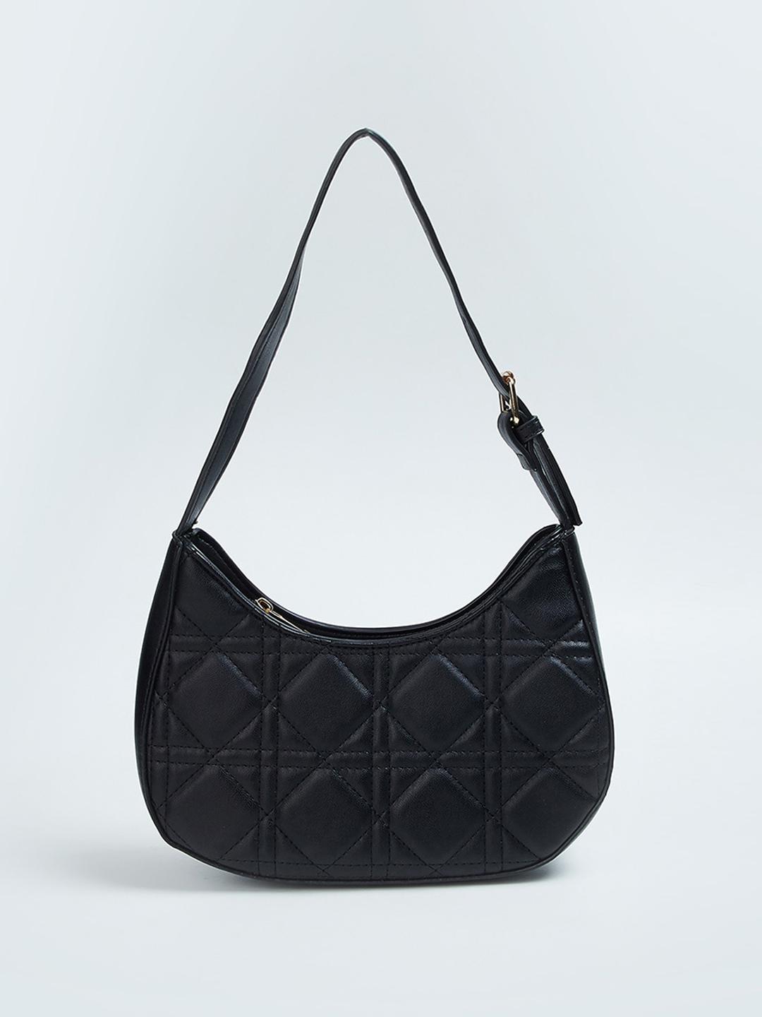 Buy Max Textured Half Moon Hobo Bag - - Accessories for Women