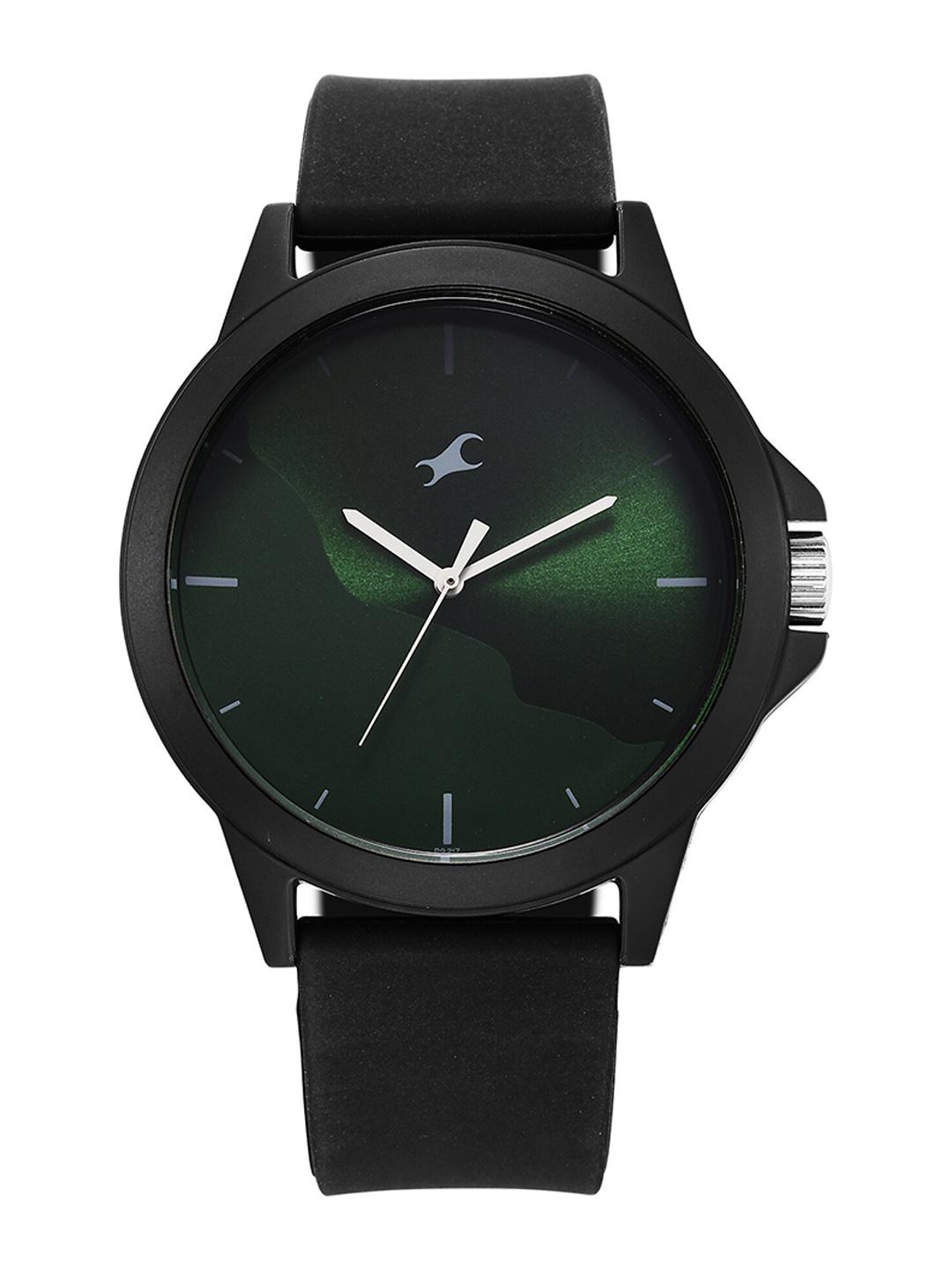 Buy Fastrack Tees Wanderlust Quartz Analog With Forest Green Dial Unisex Watch   Nt38024pp73w -  - Accessories for Unisex