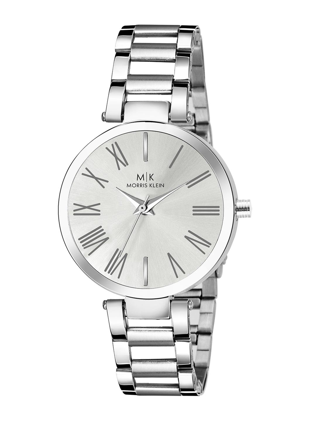 Buy MORRIS KLEIN Women Stainless Steel Bracelet Style Straps Analogue ...