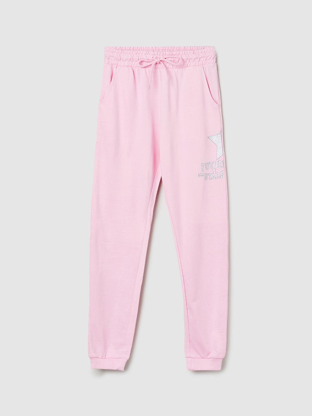 Girls Mid Ridge Buy Max Girls Mid Rise Pure Cotton Joggers - Track Pants for Girls ...