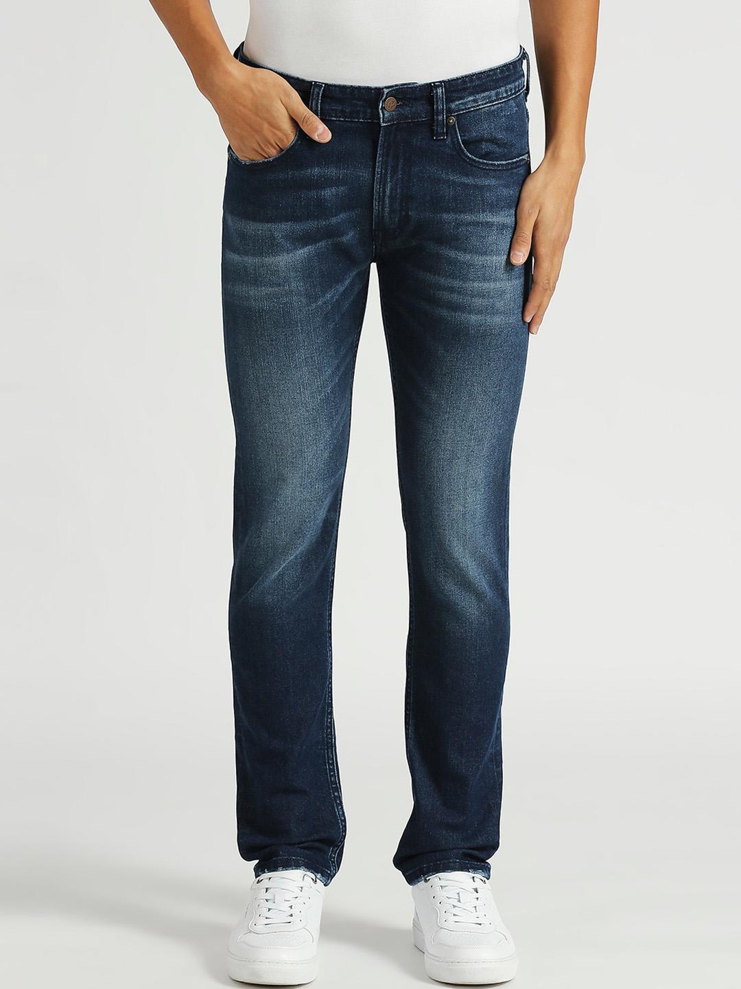 Pepe Jeans Men Vapour Tapered Fit Low-Rise Heavy Fade Stretchable Jeans