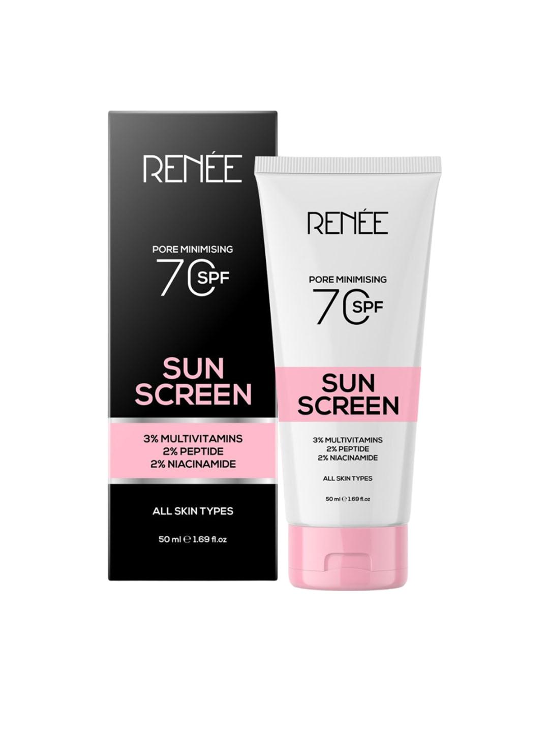 Buy Renee Pore Minimizing SPF 70 Sunscreen With Multivitamins & Niacinamide 50 Ml - - Personal Care for Unisex