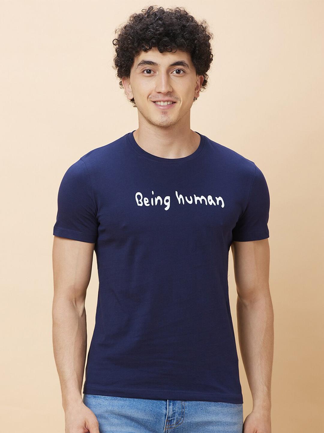 Buy Being Human Typography Printed T Shirt - Tshirts for Men 28339832 ...