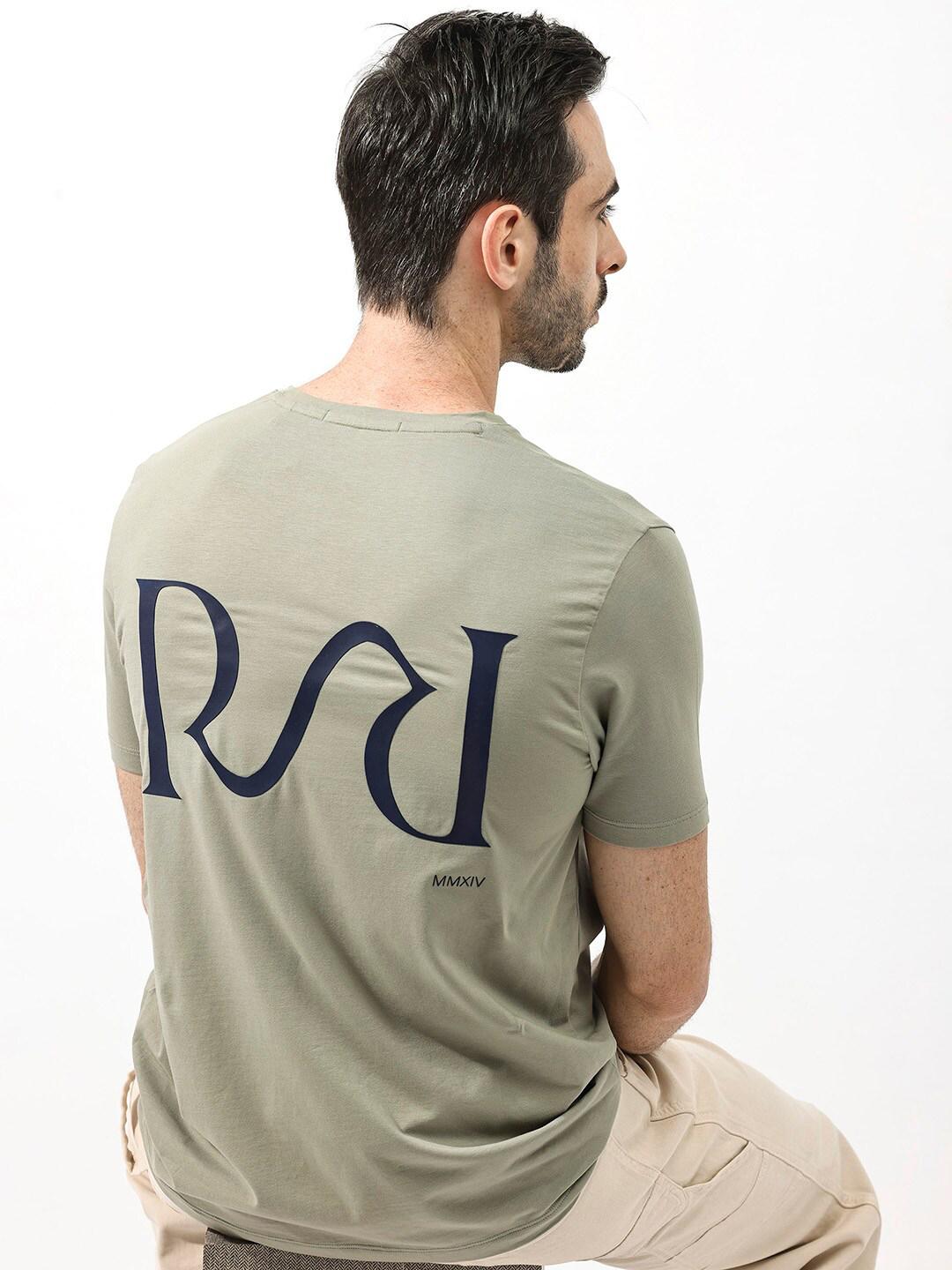 Rare Rabbit T Buy RARE RABBIT Men Stark Typographic Printed Regular Fit T Shirt ...