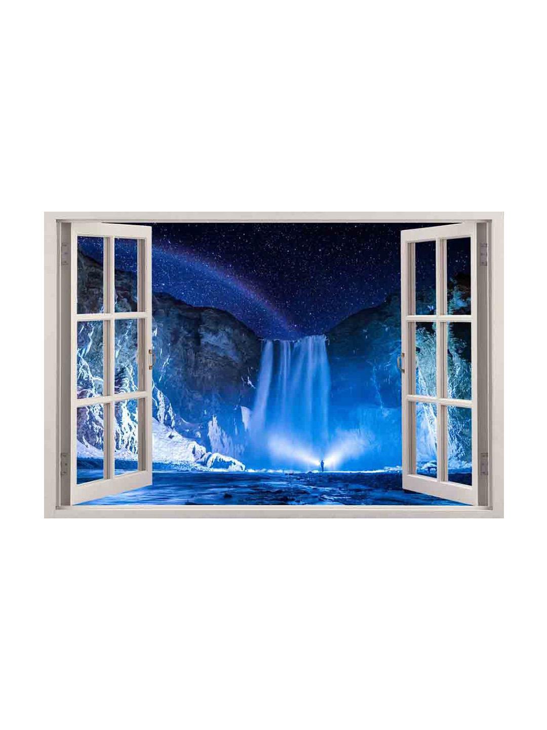 Buy British Terminal Blue & White Printed Fully Waterproof Vinyl ...