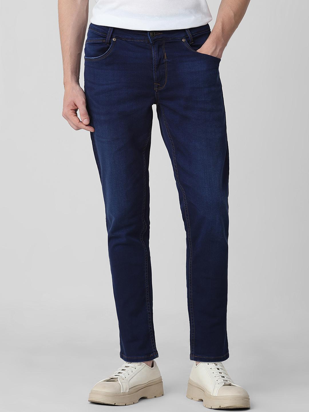 Mufti Men Mid-Rise Tapered Fit Light Fade Jeans