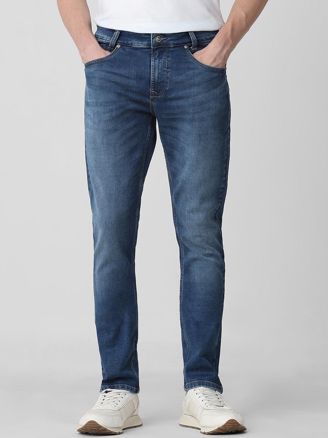 Mufti Men Skinny Fit Clean Look Light Fade Stretchable Jeans