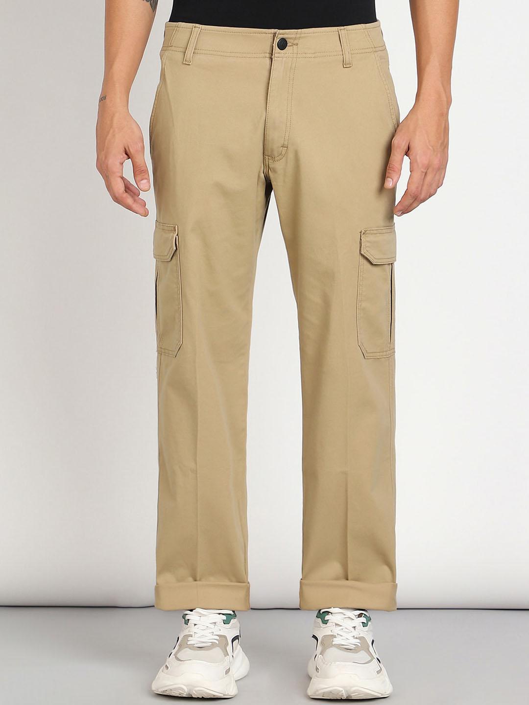 Buy Lee Men Classic Low Rise Cargos Trousers - Trousers for Men ...
