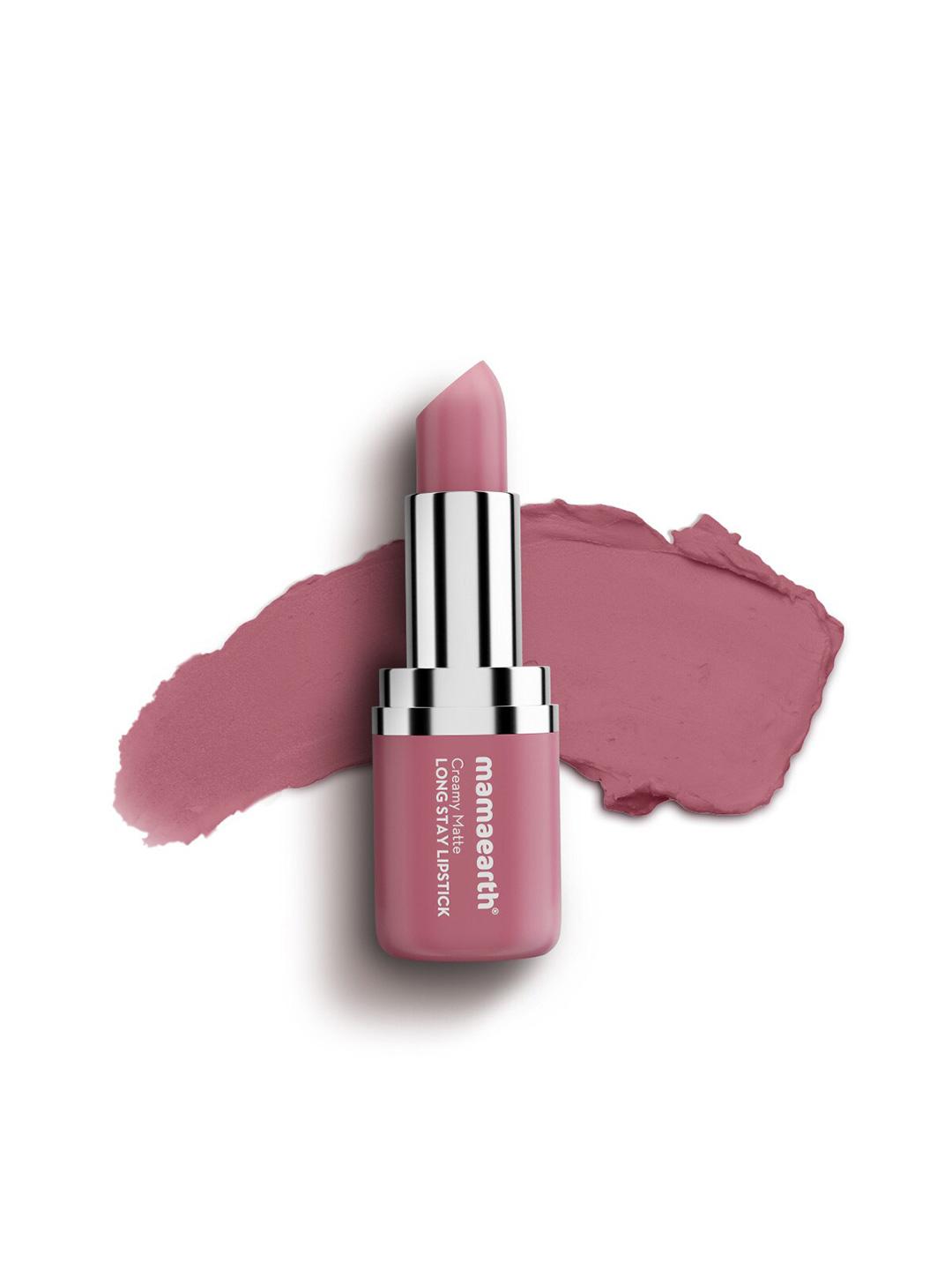Buy Mamaearth Creamy Matte Long Stay Lipstick With Murumuru Butter Mauve Bloom - - Personal Care for Unisex