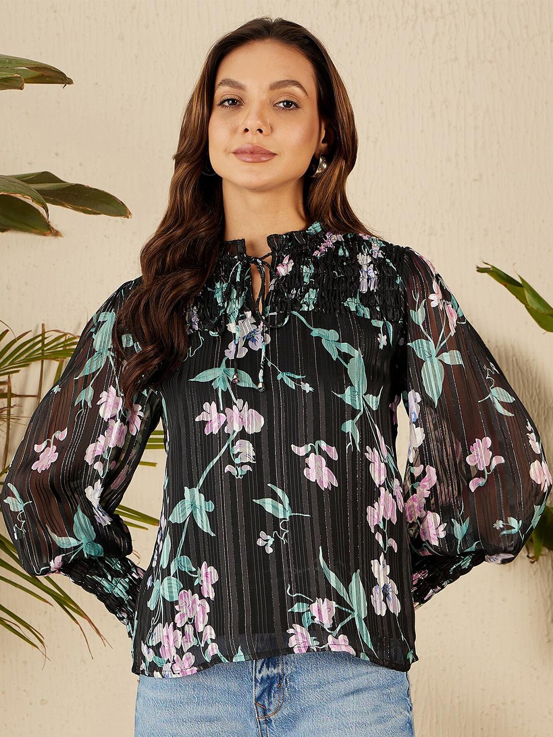 Claire Floral Top main image 0