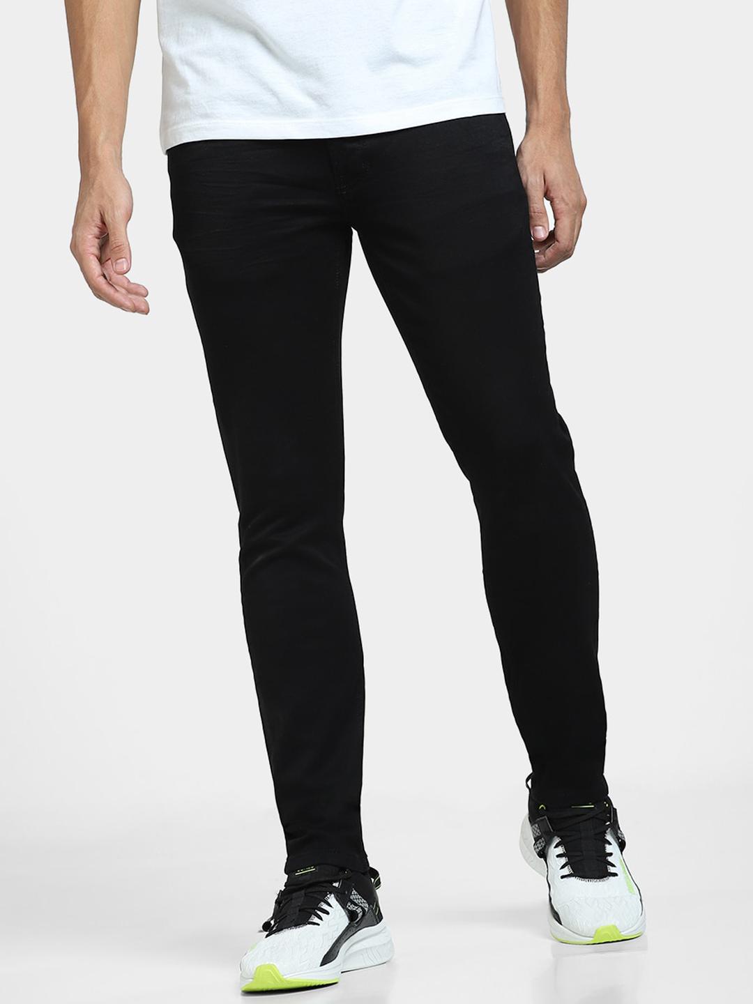 Jack & Jones Men Slim Fit Mid-Rise Stretchable Jeans