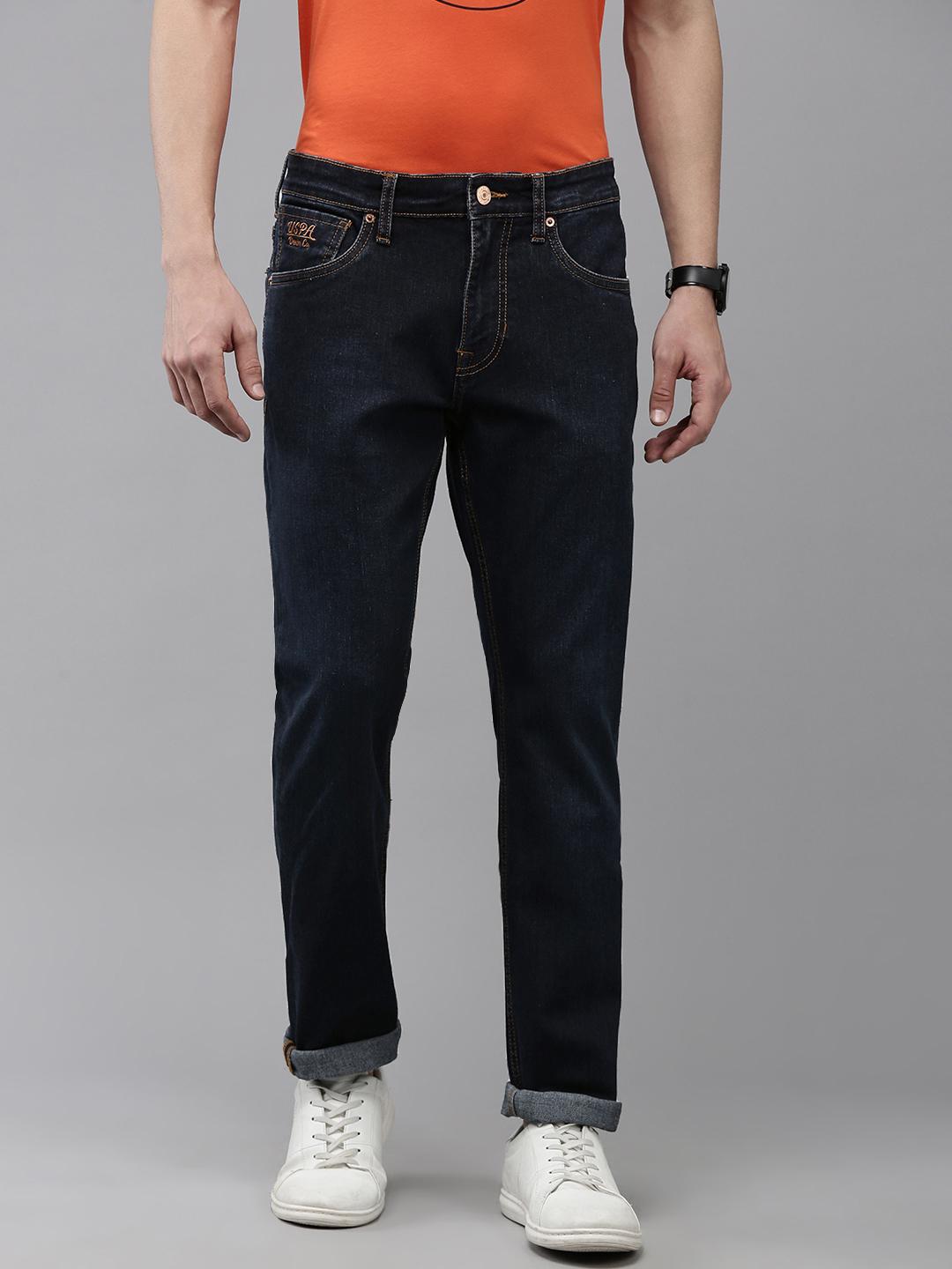 U.S. Polo Assn. Denim Co. Men Slim Tapered Fit Stretchable Jeans