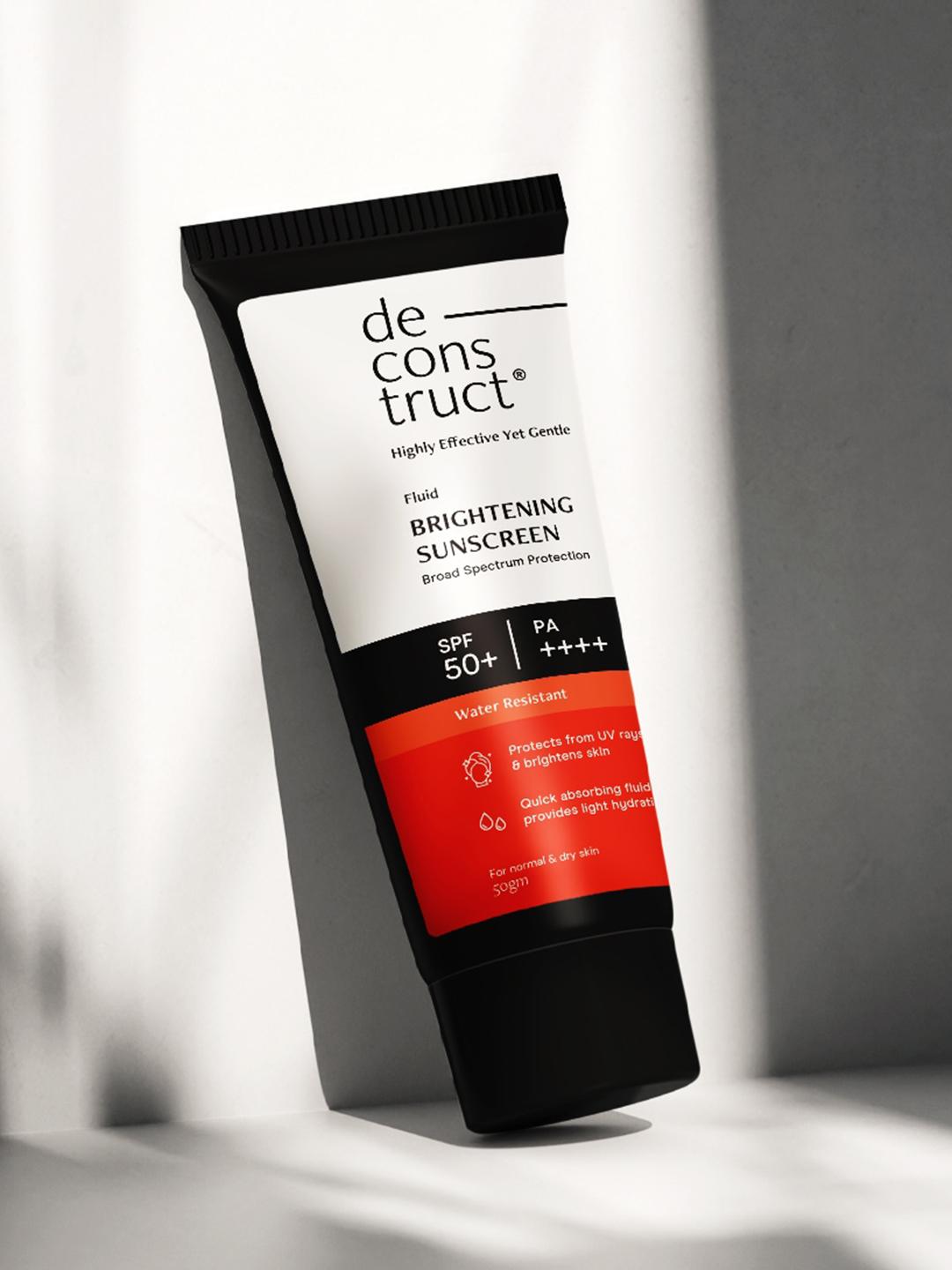 Buy Deconstruct Fluid Brightening Sunscreen SPF 50+ For Dry Skin ...