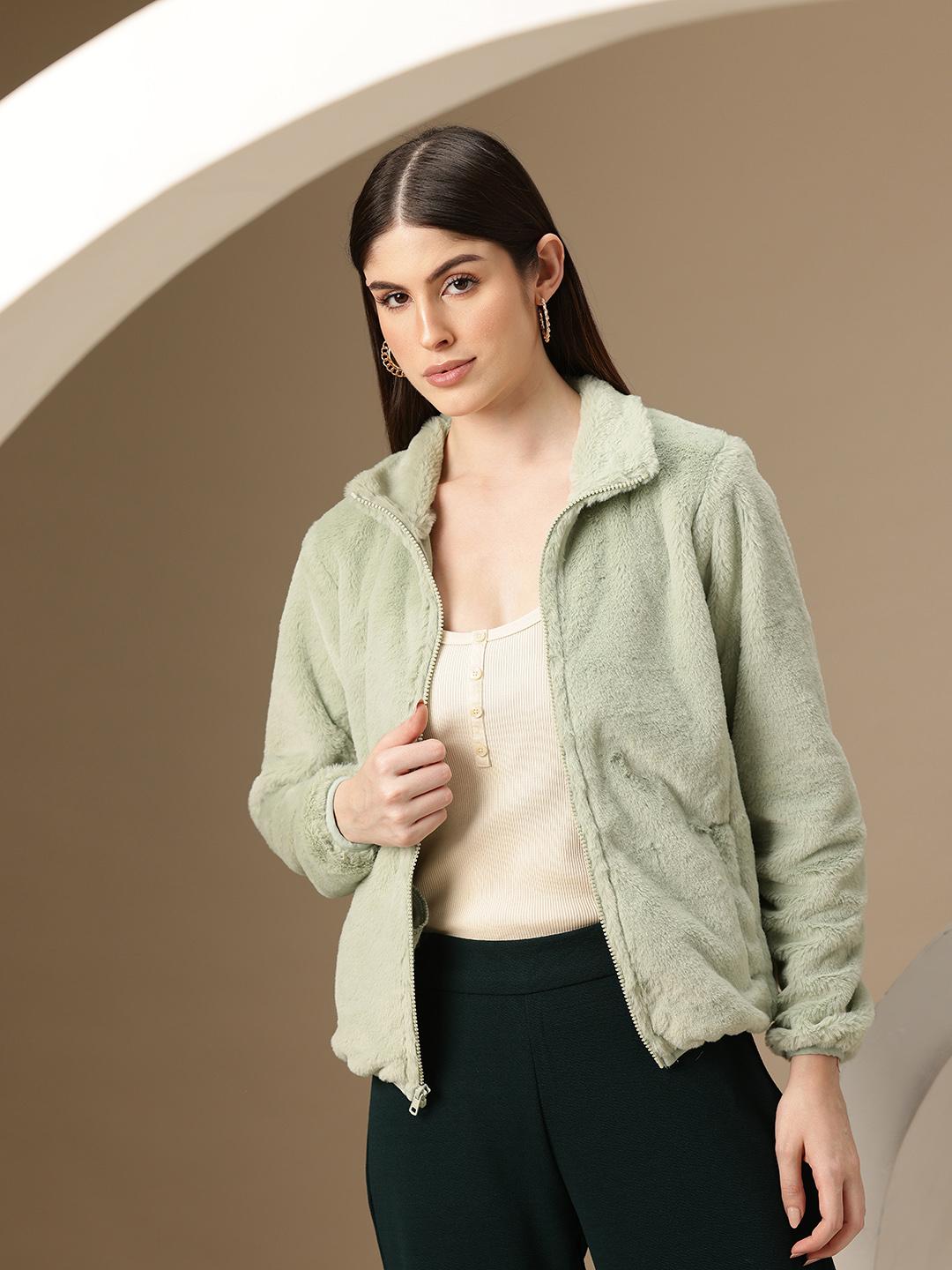 Chemistry Faux-Fur Tailored Jacket