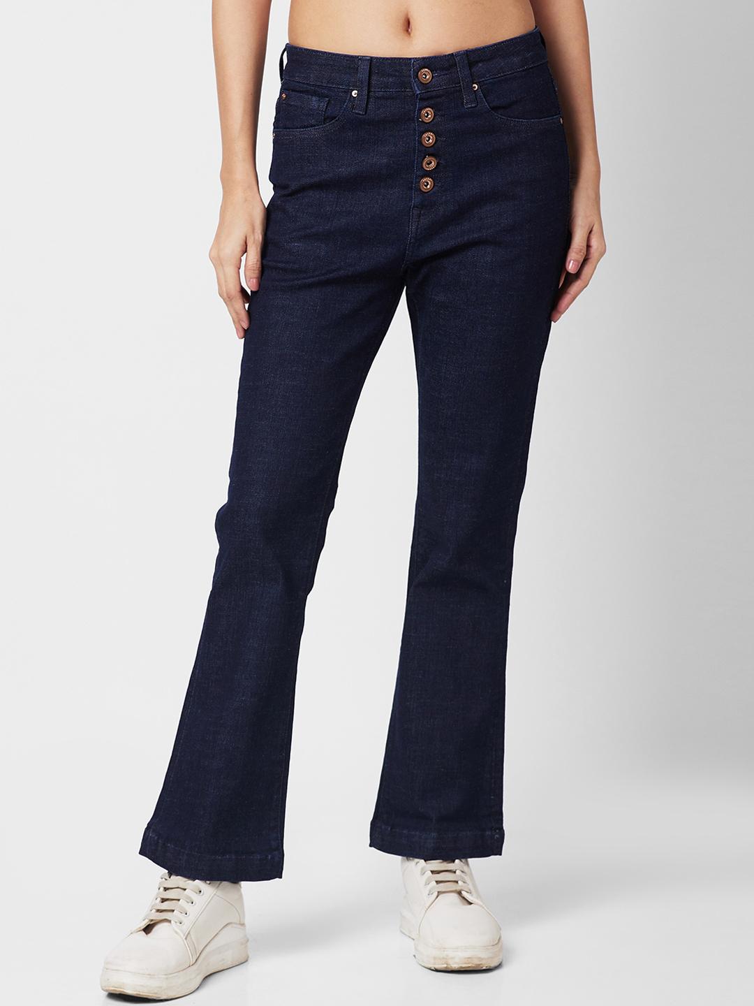 SPYKAR Women Bootcut Stretchable Jeans